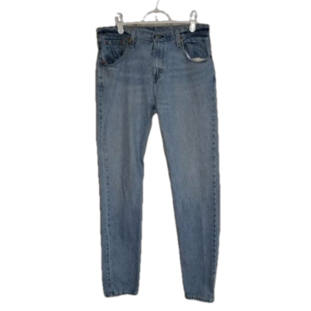 Levis 512 Slim Straight Leg Tapered Lightwash Blue Jeans 30x32*